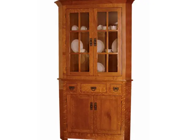 Grandwood Mission 32" Corner Hutch