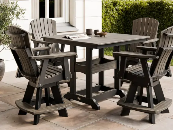 44" Square Classic Table Dining Collection - Counter Height