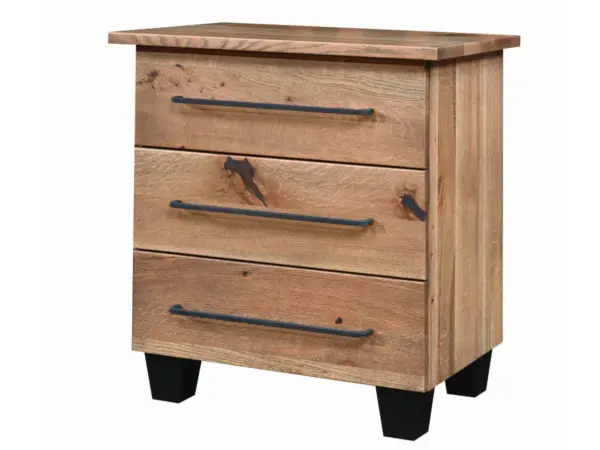 Grand Sequoia 3 Drawer Nightstand