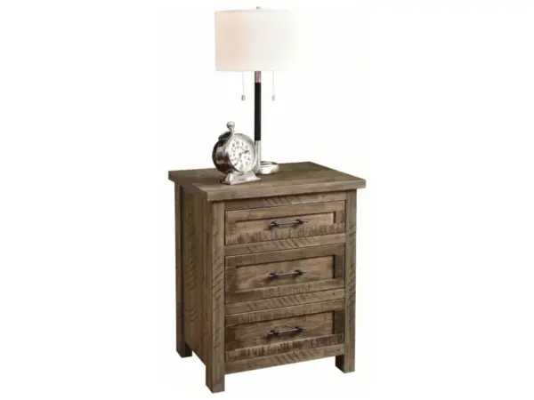 Denali 3 Drawer Nightstand
