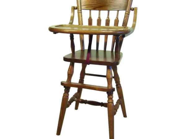 58 Plain Back High Chair
