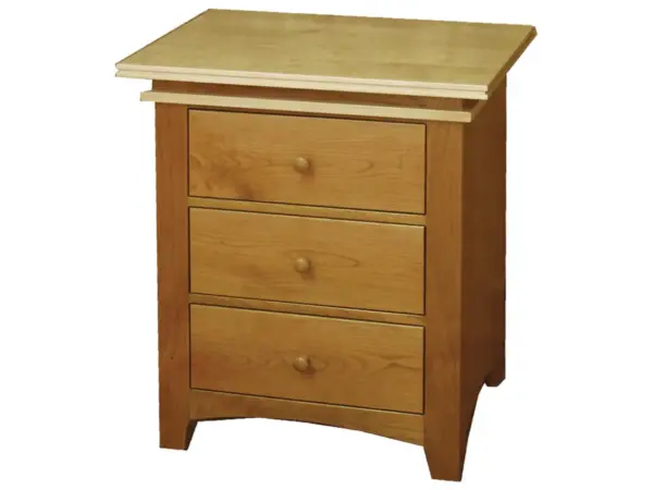 Maple Creek 3 Drawer Nightstand