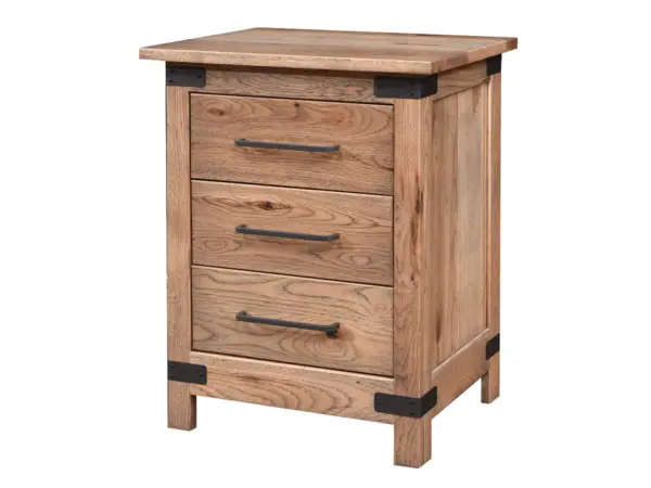 Montrose 3 Drawer Nightstand
