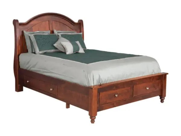 Duchess Sleigh Bed With Drawers