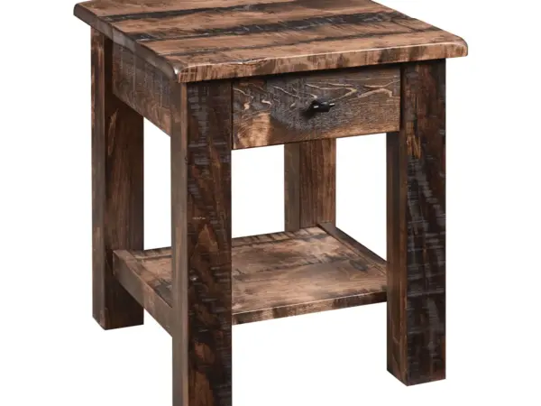 Barn Floor End Table