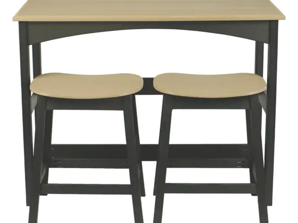 Columbia Breakfast Bar and Saddle Stools
